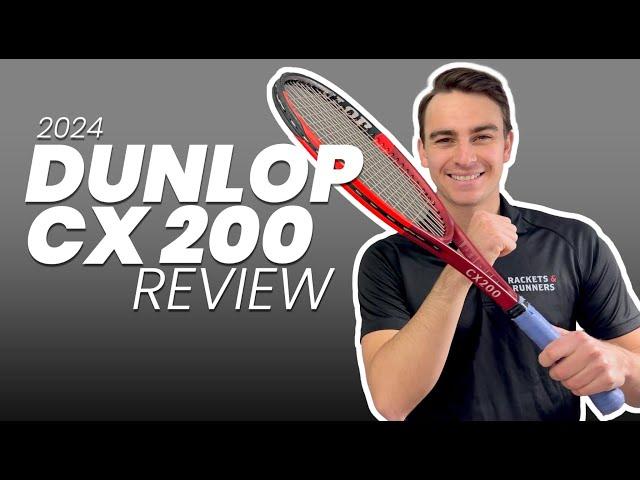 The 2024 Dunlop CX 200 is one of the BEST control rackets!! Dunlop CX 200 Review | Rackets & Runners