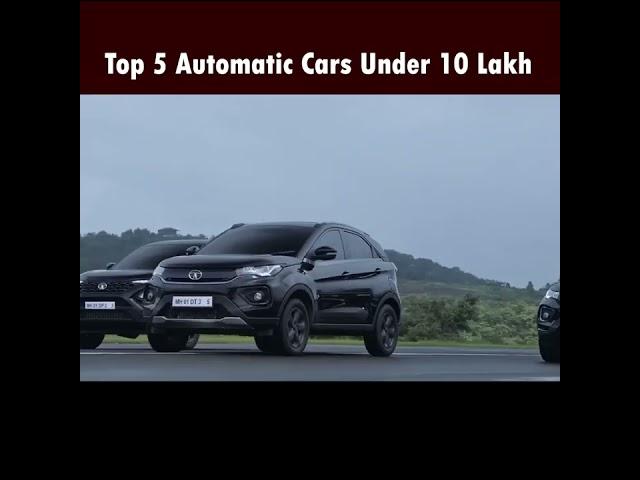 Top 5 Automatic Cars Under 10 Lakh