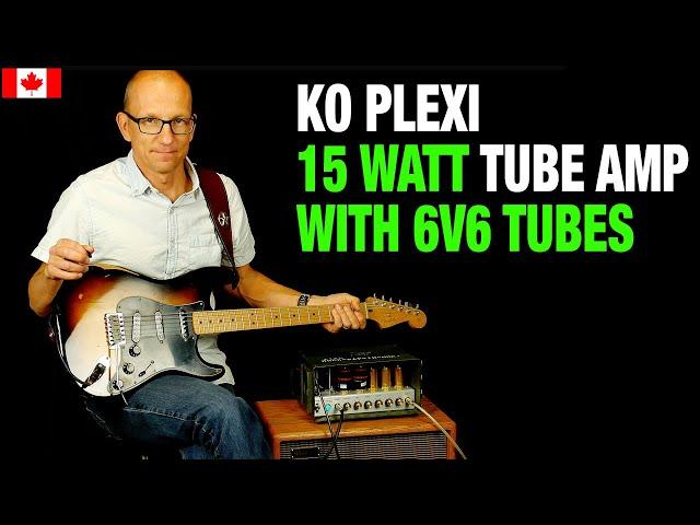KO Plexi Amp with RCA 6V6 Tubes