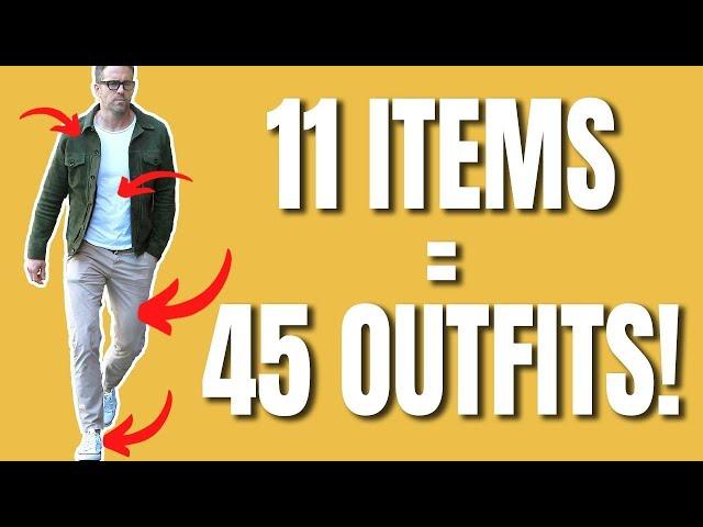 Summer Capsule Wardrobe For Adult Men | Minimalist Style | Mens Fashioner