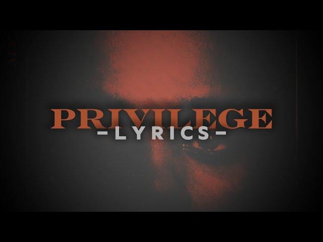 The Weeknd - Privilege (LYRIC VIDEO)