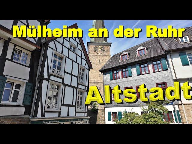 Mülheim an der Ruhr - Rundgang durch die Altstadt 4k 