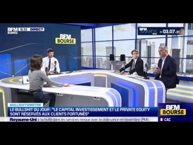 Bullshitomètre: "Le Private Equity ce n'est QUE pour les riches" Faux répond Martin Alix