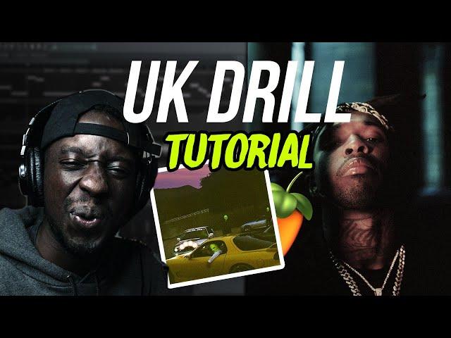 HOW TO MAKE A CRAZY UK DRILL BEAT IN FL STUDIO (Pop Smoke, Fivio Foreign, Jackboys, Drake)