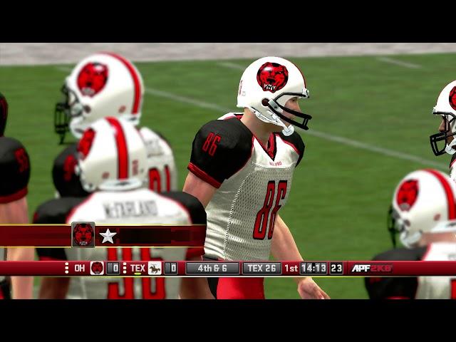 APFL Year 3 Week 3: Ohio Red Dogs(0-2-0) @ Texas Rustlers(0-2-0)