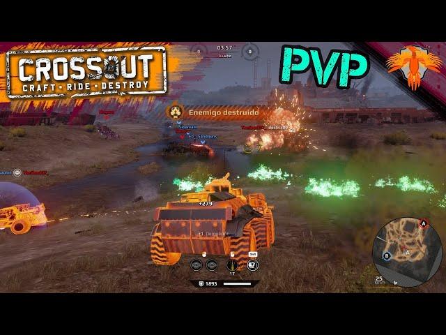 Crossout Best Moments - PvP Multiplayer Gameplay 2022 - PvP Battles 193 - No Commentary