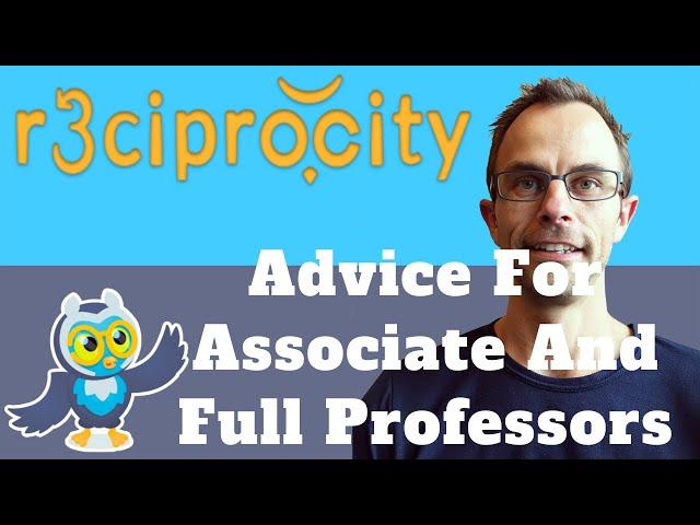 Advice And Tips For Associate And Full Professors:  The Associate Professor Slump