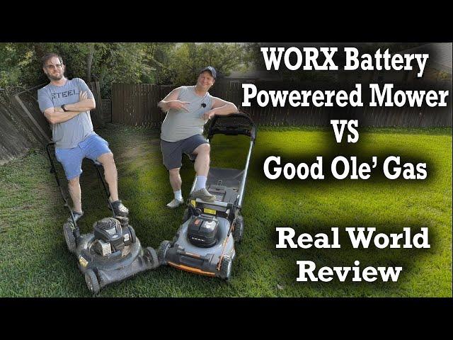 WORX Electric Mower VS Gas - A Real World Review