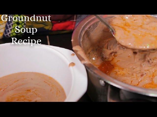 How To Cook Groundnut Stew | Groundnut/Peanut Soup Recipe. How to cook groundnuts with silverfish.