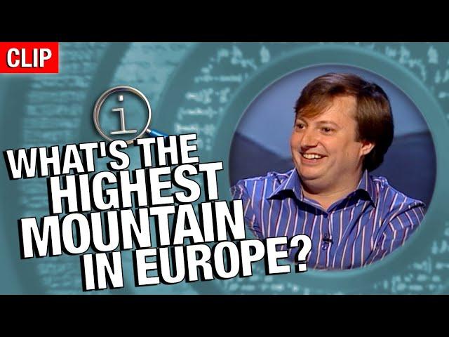 QI | What's The Highest Mountain In Europe?