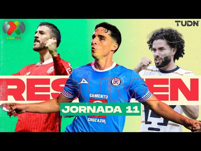 RESUMEN DE LA JORNADA 11 | Completo | Liga Mx - Apertura 2024 | TUDN