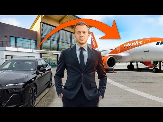 I flew easyJet from a PRIVATE JET terminal