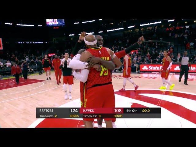 Vince Carter Gets to 25,000 Career Points With Dunk vs. Raptors