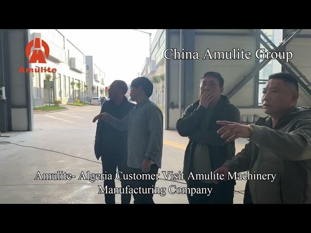 Amulite Algeria Customer Visit Amulite Machinery Manufacturing Company