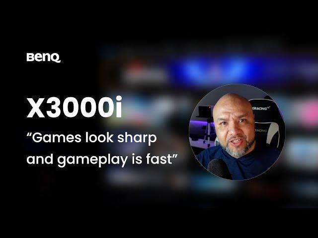 BenQ X3000i Gaming Performance with JoelsterG4K
