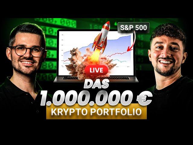 Wir haben 1 Million in Krypto investiert und _€ Rendite gemacht! (1 Monat)