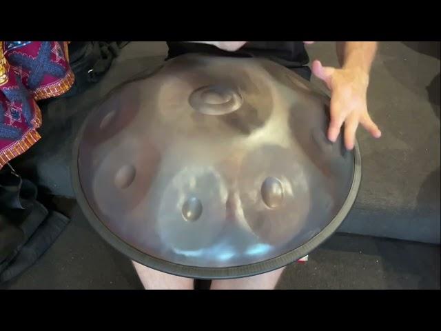 Master Series Stainless Steel Handpan in B Celtic tuning