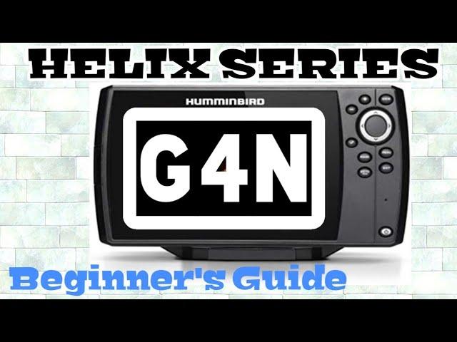 Humminbird Helix 7 , 8 , 9 , 10 , 12 G4N Beginners Tutorial part 1