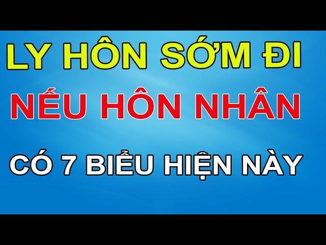 7 Dấu Hiệu Chứng Tỏ Vợ Chồng Đã Quá Chán Nhau Ly Hôn Chỉ Là Sớm Muộn Thôi