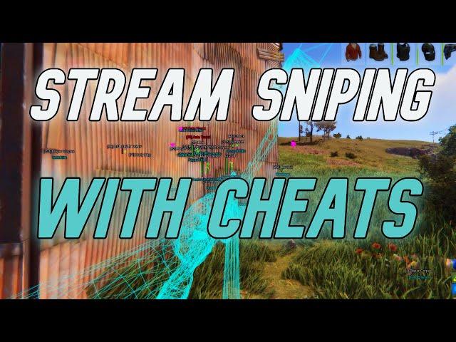 STREAM SNIPING RUST STREAMERS WITH THE BEST RAGE CHEAT // CPRO