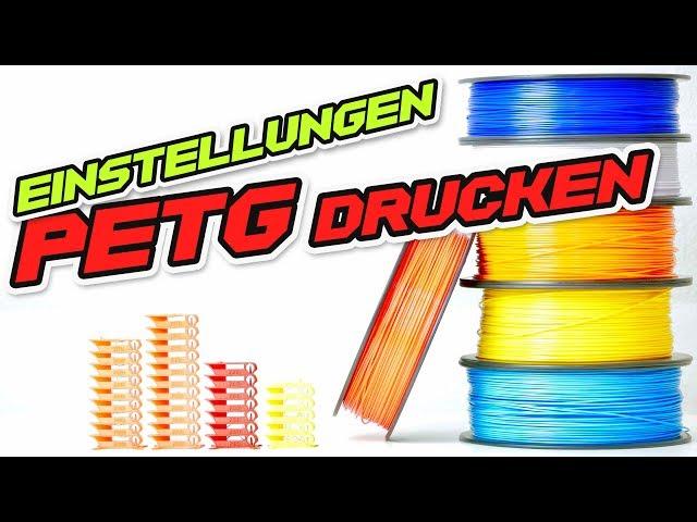 PETG DRUCKEN - Slicing Einstellungen + Heat Tower [TUTORIAL]