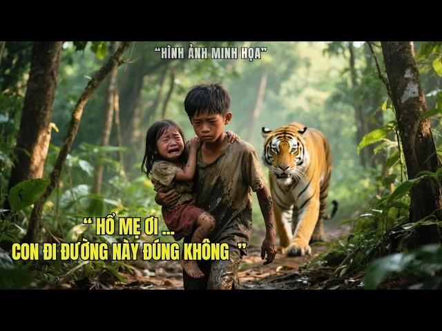 Đứa Trẻ Mồ Côi Được Hổ Dẫn Qua Rừng – Sự Thật Về Cái Chết Của Mẹ Khiến Ai Cũng Nghẹn,
