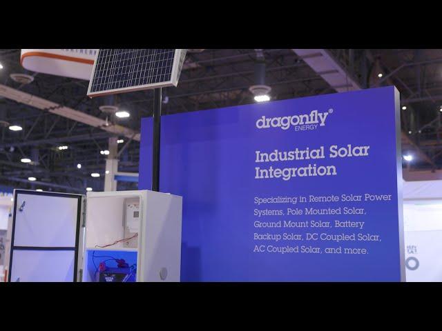 Dragonfly Energy's Industrial Solar Power Solutions on Display at RE+ 2023