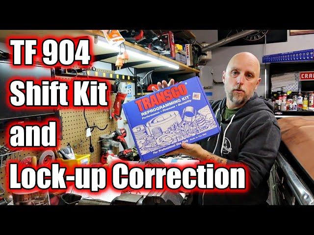 Installing Transgo TF1 Shift Kit and Correcting Lock-up in Torqueflite 904 Transmission