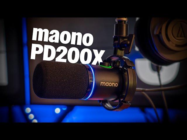 Maono PD200X Review - Dynamic USB/XLR Microphone