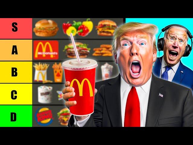 ULTIMATE Ai Presidents Food Compilation! (Tier List)