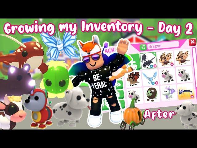 Day 2 - Growing My Inventory in Adopt Me in 7 Days