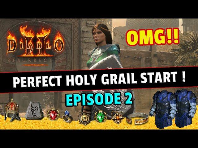 The Perfect Start to HOLY GRAIL 2.0 !! (Diablo2's Hardest challenge ever)