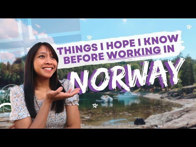 WORKING IN NORWAY || ESSENTIAL THINGS YOU MUST KNOW !