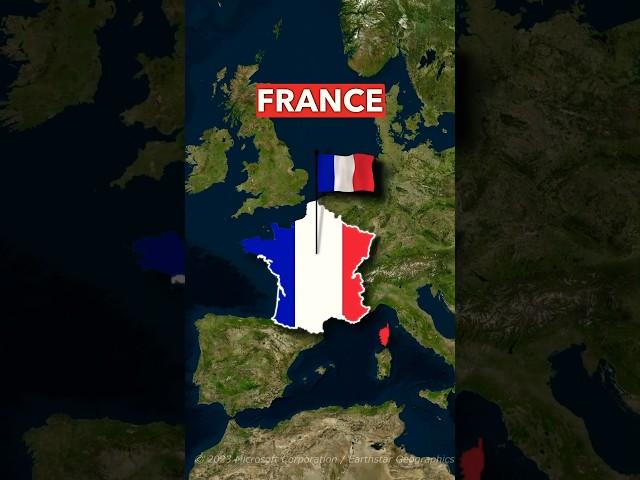 Did You Know That France...   #shorts #geography #maps #france