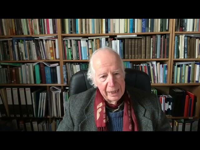 The loss of foundations and the birth of sociology - Alan Macfarlane