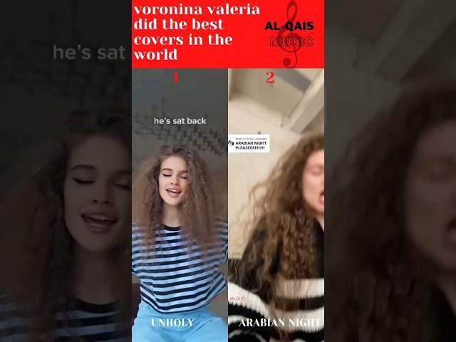 voronina valeria  did the best covers in the world (UNHOLY - ARABIAN NIGHTS)#arabiannights #unholy