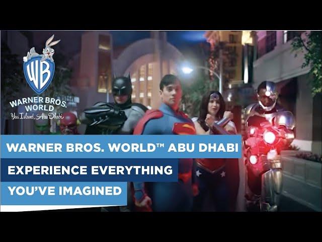 Experience Everything You’ve Imagined | Warner Bros. World Yas Island, Abu Dhabi