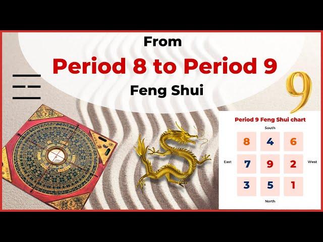 Transition from Period 8 to Period 9 Feng Shui, Period 9 and the 2024 Flying Star Charts