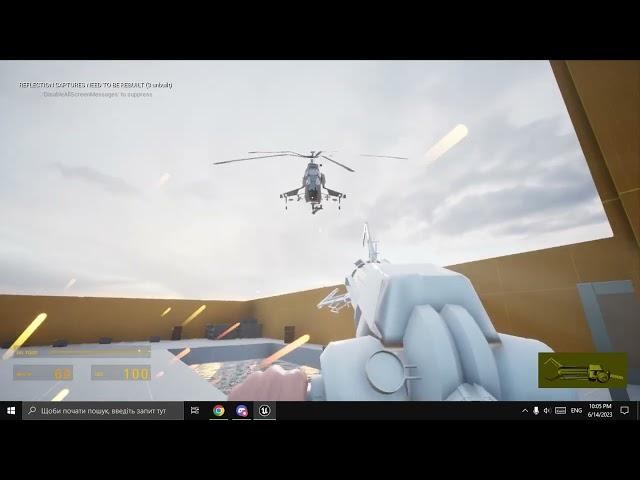 [UE4] - Hunter chopper AI progress