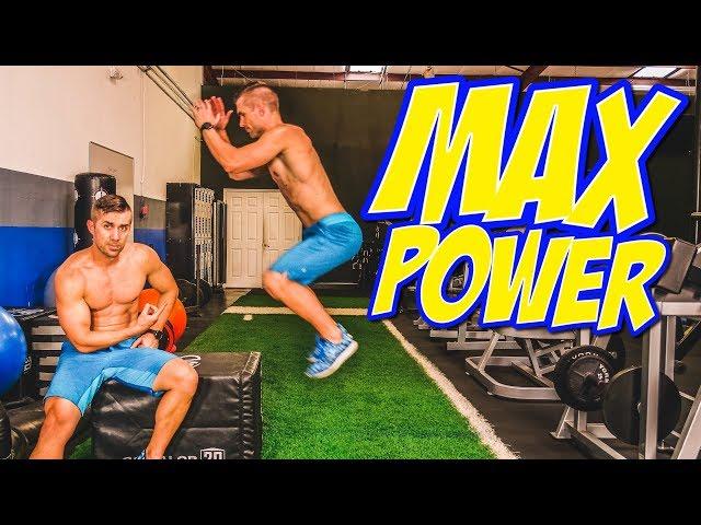 5 Jumping Exercises to INCREASE POWER, Strength & Agility (IMPROVE VERTICAL JUMP)
