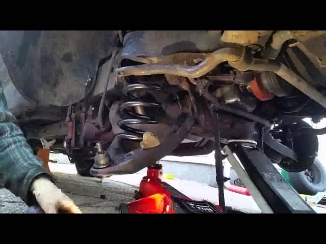 How to  (Lower) Replace Front Springs on a 1970-1981 Camaro / Firebird trans am