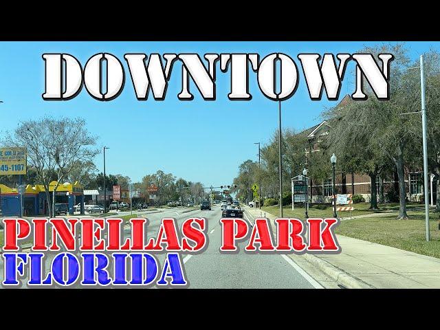 Pinellas Park - Florida - 4K Downtown Drive