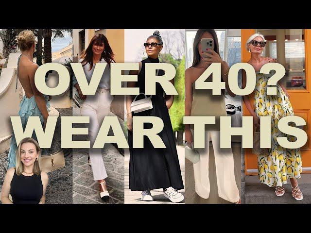 Over 40? Wear THIS! *How I dress now in my 40s*