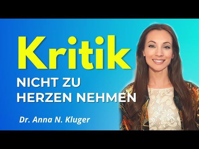 Mit Kritik umgehen: Wie du dir Kränkungen nicht mehr zu Herzen nimmst