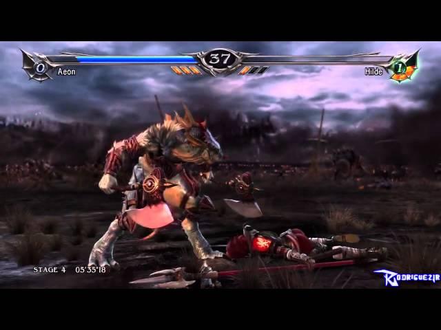 Soul Calibur V (Arcade Mode: Aeon "Lizardman")