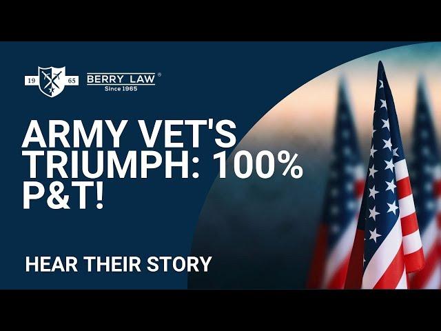 Army Veteran Is Now 100% Permanent & Total | Sleep Apnea | PTSD Lawyers