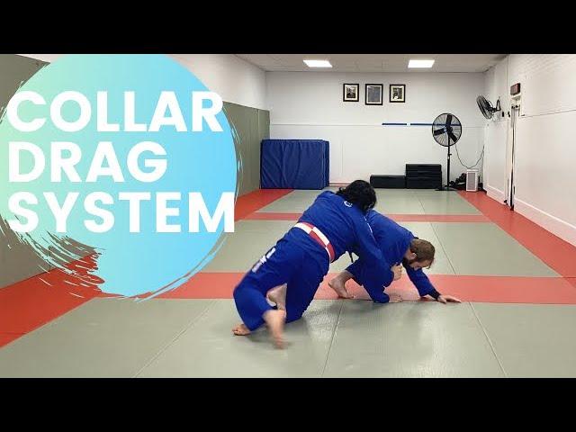 Collar Drag Combination for BJJ