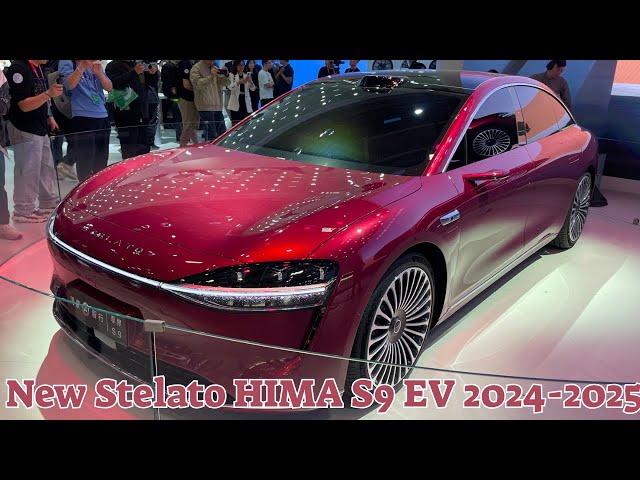 Huawei and BAIC's First Car | Luxury Flagship Sedan | New Stelato HIMA S9 EV 2024-2025