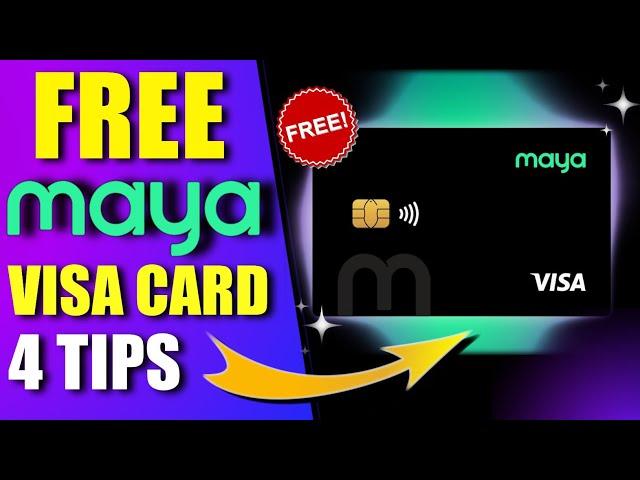 How to claim The FREE MAYA BANK VISA CARD