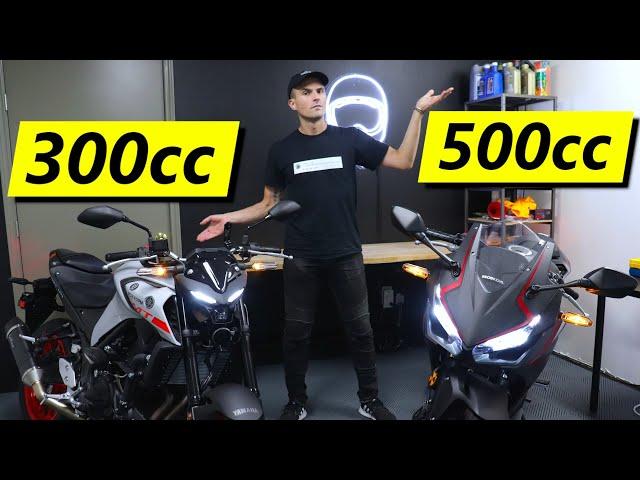 Is a 500cc Bike REALLY Better Than a 300cc?